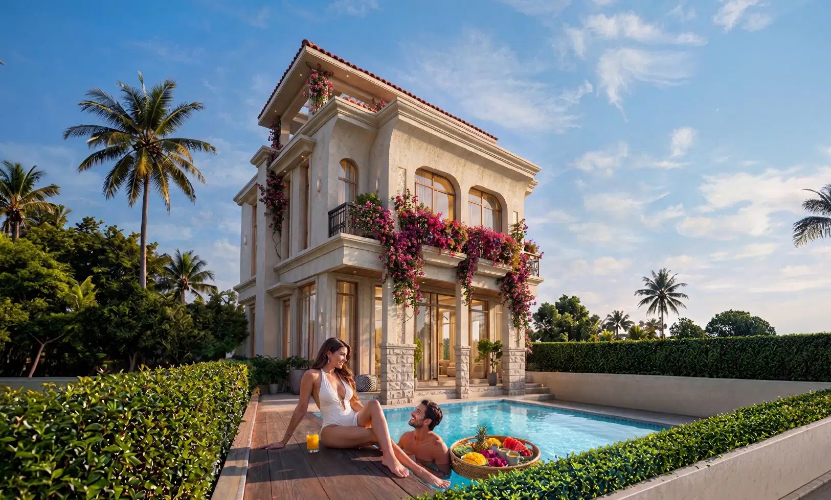 Miros Riviera Resort Villas at Gulf of Goa with a luxury private pool villa in Goa